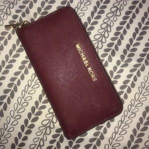 Michael Kors Burgundy Wallet